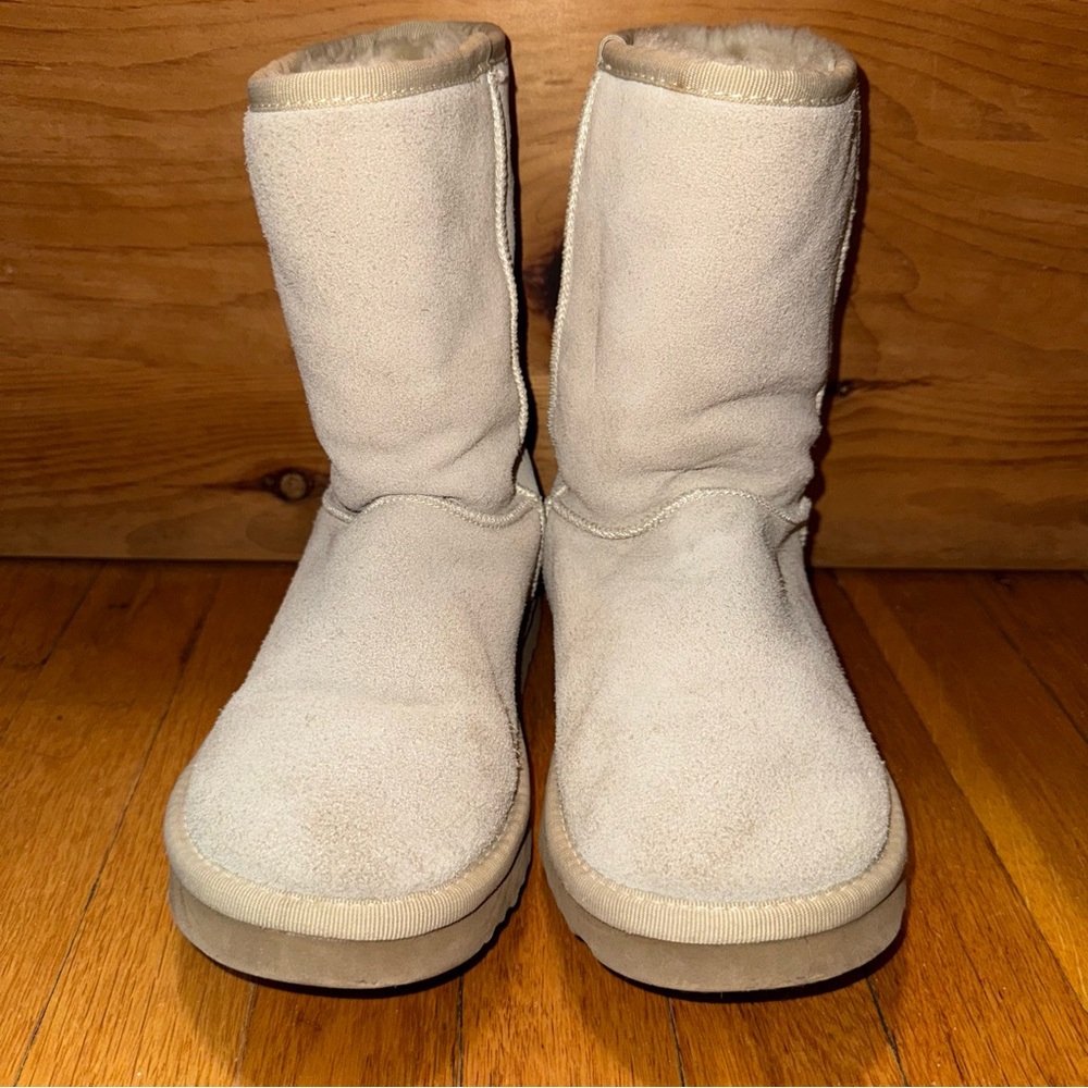 UGG Australia Cream Ankle Boots